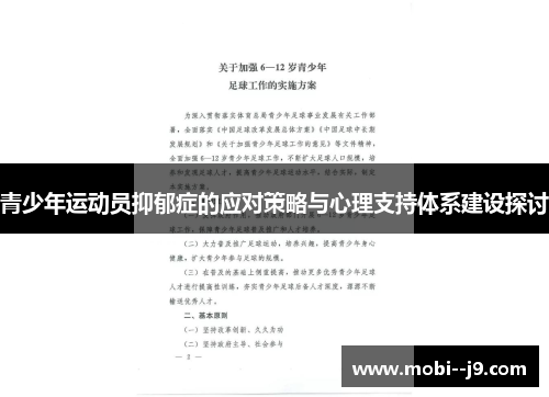 青少年运动员抑郁症的应对策略与心理支持体系建设探讨