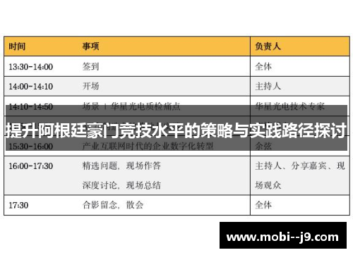 提升阿根廷豪门竞技水平的策略与实践路径探讨 提升阿根廷豪门竞技水平的策略与实践路径探讨