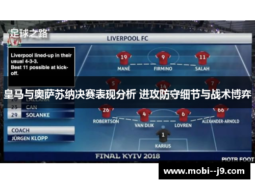 皇马与奥萨苏纳决赛表现分析 进攻防守细节与战术博弈